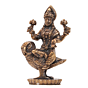 Mini Brass Lakshmi Idol for Home Temple, Pooja & Gift BH12443
