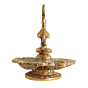 Metal Peacock Diya for Pooja & Home Decor | Decorative Mor Oil Lamp for Temple & Diwali BH11657