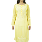 Georgette Yellow Kurti