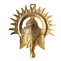 Metal Ganesha Wall Hanging for Home Decor | Decorative Ganpati Wall Art for Entrance & Pooja Room, BH11667