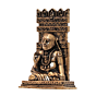 Mini Brass Raghvendra Swami Idol for Home Temple & Gift BH12433