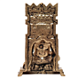 Mini Brass Raghvendra Swami Idol for Home Temple & Gift BH12433