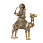 Small Brass Dasha Mata Murti for Pooja & Religious Decor BH11946