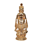 Brass Purshottam Maharaj Idol for Home Temple BH11269