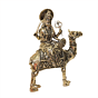 Small Brass Dasha Mata Murti for Pooja & Religious Decor BH11946