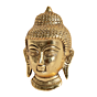 Metal Buddha Idol for Home Decor | Decorative Buddha Statue for Living Room & Office BH11652