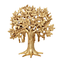 Brass Tree Showpiece for Home Decor Decorative Brass Tree Statue BH11368