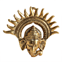 Metal Ganesha Wall Hanging for Home Decor | Decorative Ganpati Wall Art for Entrance & Pooja Room BH11668