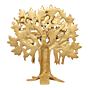 Brass Tree Showpiece for Home Decor Decorative Brass Tree Statue BH11368