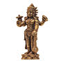 Mini Brass Vishnu Idol for Home Temple, Pooja & Gift BH12444