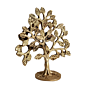 Brass Kalpavriksha Tree Idol | Divine Wish Fulfilling Tree Showpiece for Home Decor BH11215