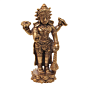 Mini Brass Vishnu Idol for Home Temple, Pooja & Gift BH12444