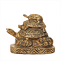 Brass Tortoise Figurine for Home Decor, Office Desk & Feng Shui BH11964