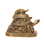 Brass Tortoise Figurine for Home Decor, Office Desk & Feng Shui BH11964
