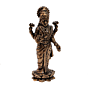Brass Maa Lakshmi Murti for Home Temple, Pooja & Gift BH12385