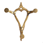 Brass Shankh Stand for Pooja Room | Decorative Brass Conch Holder for Temple & Home Decor BH11217