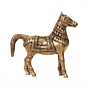 Brass Horse Statue for Home Decor & Vastu Decorative Brass Horse Idol BH11876