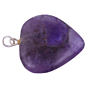 Amethyst Heart Pendant for Reiki Healing