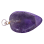 Amethyst Heart Pendant for Reiki Healing