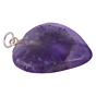 Amethyst Heart Pendant for Reiki Healing