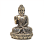 Mini Brass Buddha Idol for Home Decor & Meditation, BH11985