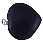 Black Turmoline Heart Pendant for Reiki Healing