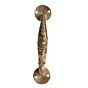 Brass Door Handle for Main Door | Heavy Duty Brass Pull Handle | Decorative Door Hardware for Home & Office, BH11324