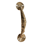 Brass Door Handle for Main Door | Heavy Duty Brass Pull Handle | Decorative Door Hardware for Home & Office, BH11324