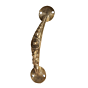 Brass Door Handle for Main Door | Heavy Duty Brass Pull Handle | Decorative Door Hardware for Home & Office, BH11324