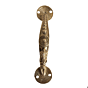Brass Door Handle for Main Door | Heavy Duty Brass Pull Handle | Decorative Door Hardware for Home & Office, BH11324