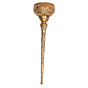 Brass Mashal Diya Stand Traditional Brass Torch Oil Lamp for Temple, Puja & Decorative Lighting BH11963