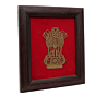 Brass & Fiber Ashok Stambh Frame Wall Decor for Home & Office BHF11686