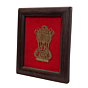 Brass & Fiber Ashok Stambh Frame Wall Decor for Home & Office BHF11686
