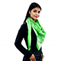 Eri Silk Printed Scarf | Green | 1.1 meter