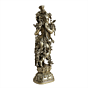 Brass Krishna Idol for Home Decor | Lord Krishna Murti for Pooja Room | Decorative Brass Statue, BH11091