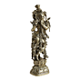 Brass Krishna Idol for Home Decor | Lord Krishna Murti for Pooja Room | Decorative Brass Statue, BH11091