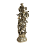 Brass Krishna Idol for Home Decor | Lord Krishna Murti for Pooja Room | Decorative Brass Statue, BH11091