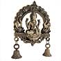 Decorative Brass Lakshmi Bell Hanging for Home Entrance, Temple & Vastu BH11972