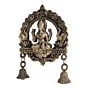 Decorative Brass Lakshmi Bell Hanging for Home Entrance, Temple & Vastu BH11972
