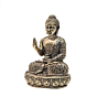 Mini Brass Buddha Idol for Home Decor & Meditation, BH11985