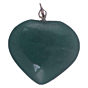 Green Aventurine Heart Pendant for Reiki Healing