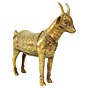 Brass Goat Statue KBH08795