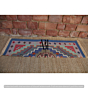 Handmade Rug for Coffee Table - Blue