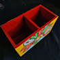 Orange Peacock stationary Organiser