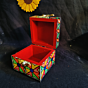 Beautiful Flower Painting Jewellery Box
