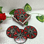 Meen Flower Painting Coaster