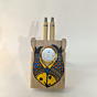 Double Fish Painting Pen Stand