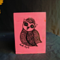 Owl Paintin Stationary Organiser