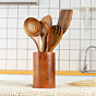wooden spoon set of 5 wooden spatula 