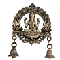 Decorative Brass Lakshmi Bell Hanging for Home Entrance, Temple & Vastu BH11972